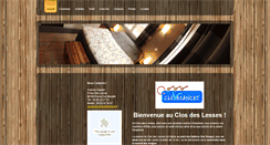 Desktop Screenshot of leclosdeslesses.com